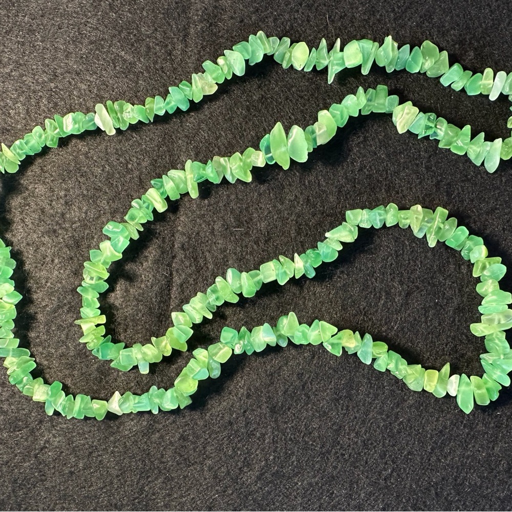 Elegant Green Onyx Stone Necklace